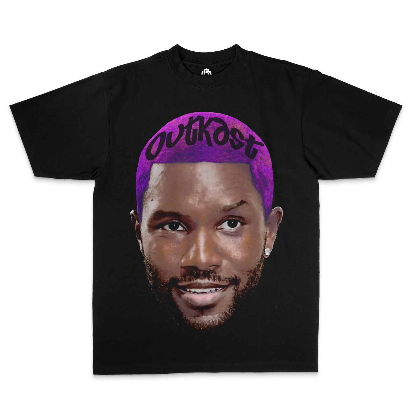 Frank Ocean Purple “Black Ink" -Front Only Black Edition Tee