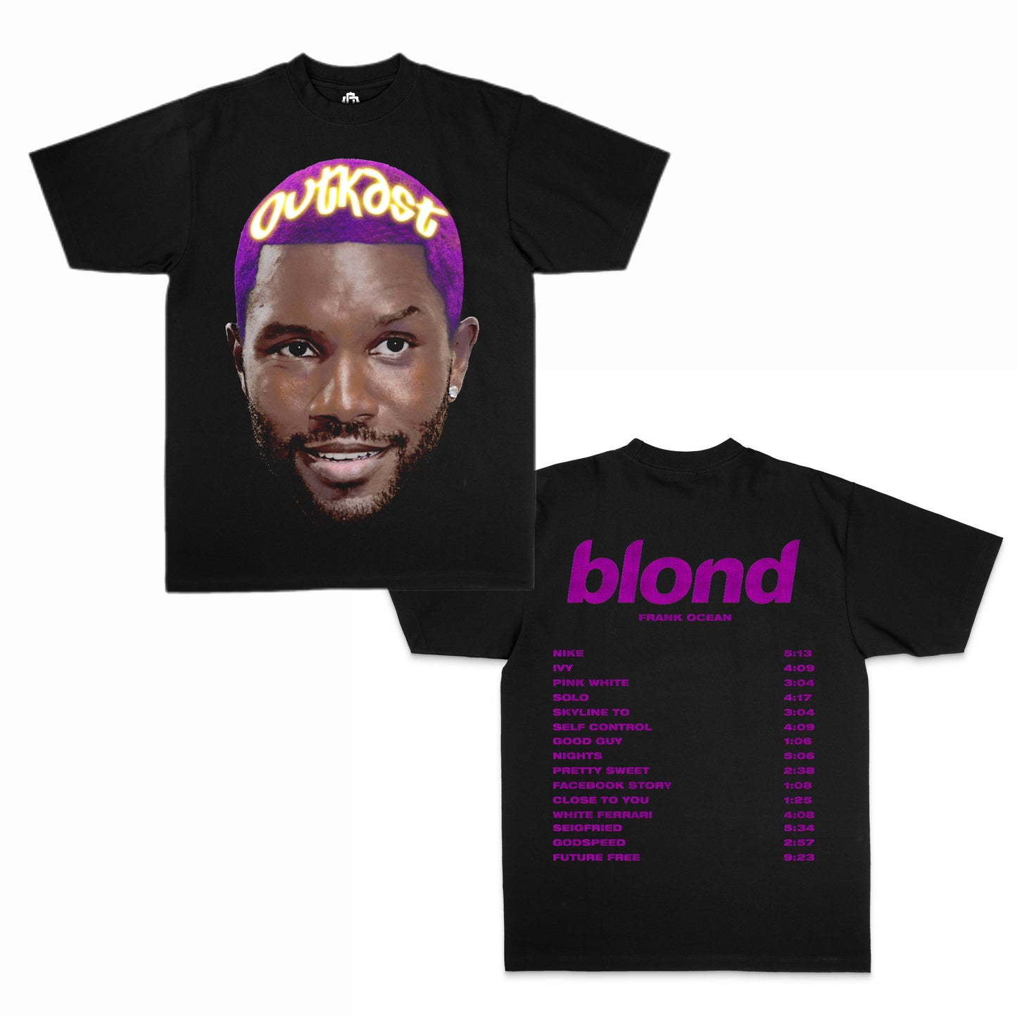 Frank Ocean Purple “White Glow“ Edition Tee