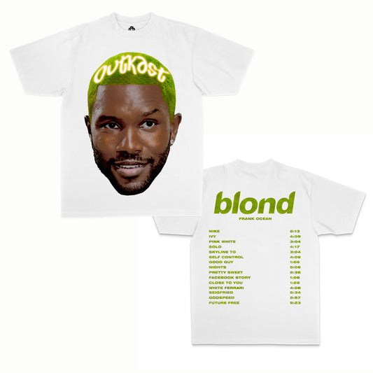 Frank Ocean Green “White Glow” White Edition Tee