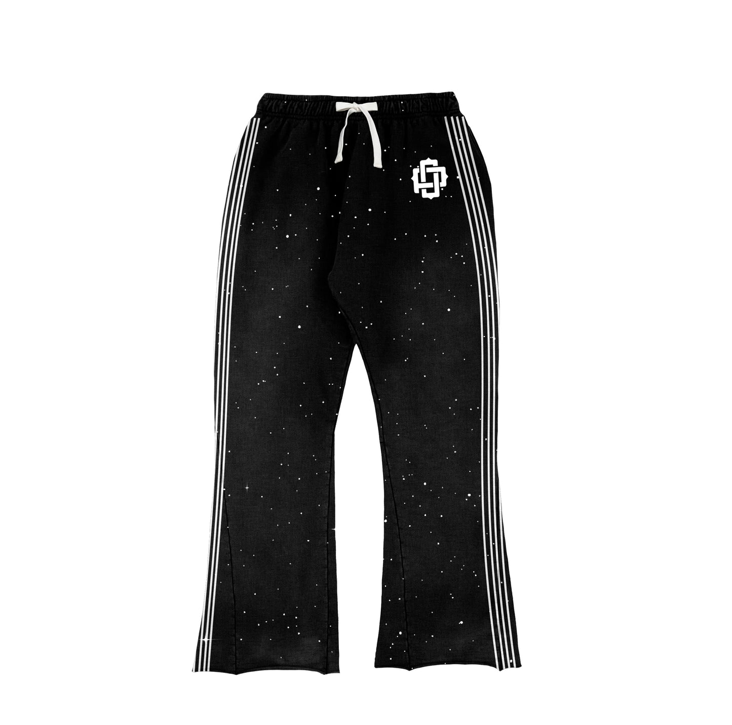 Popular OutKast RhineStone Striped Sweats