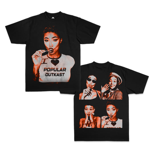 Coi Leray “Orange" Black Edition Tee