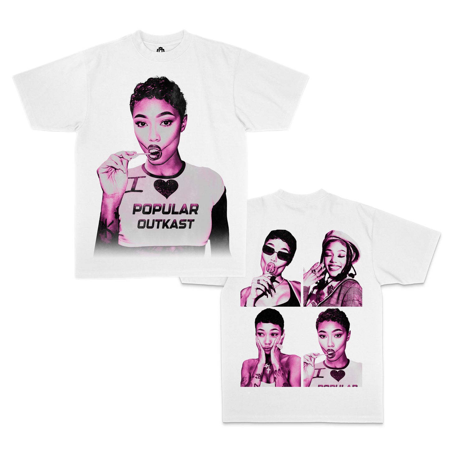 Coi Leray “Pink" White Edition Tee