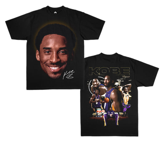 Kobe Bryant “Primetime" Black Edition Tee - Front & Back