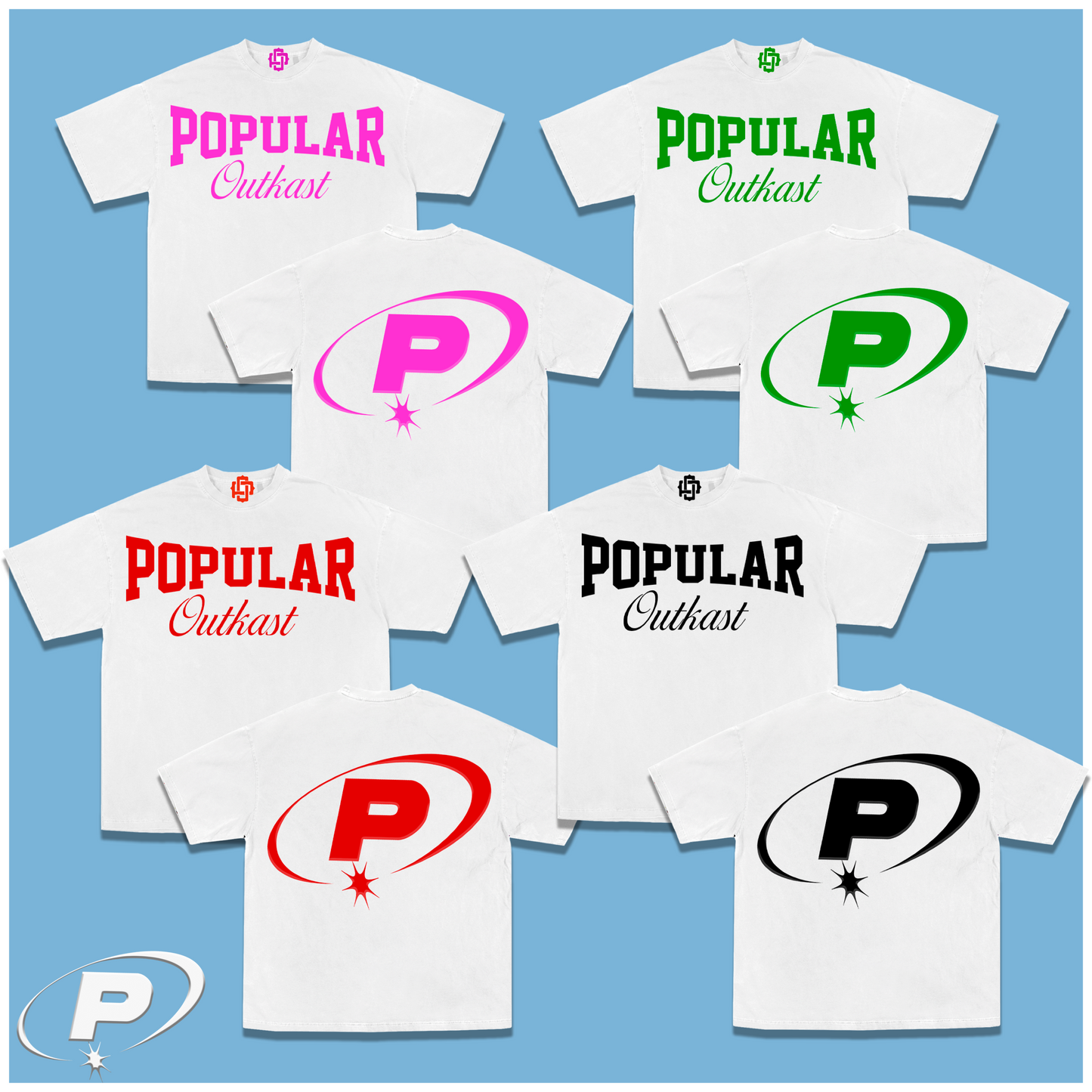 Popular OutKast White Edition Tees