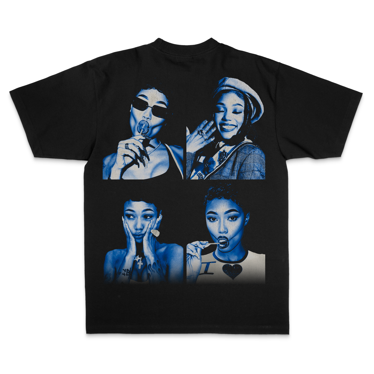 Coi Leray “ Blue” Black Edition Tee