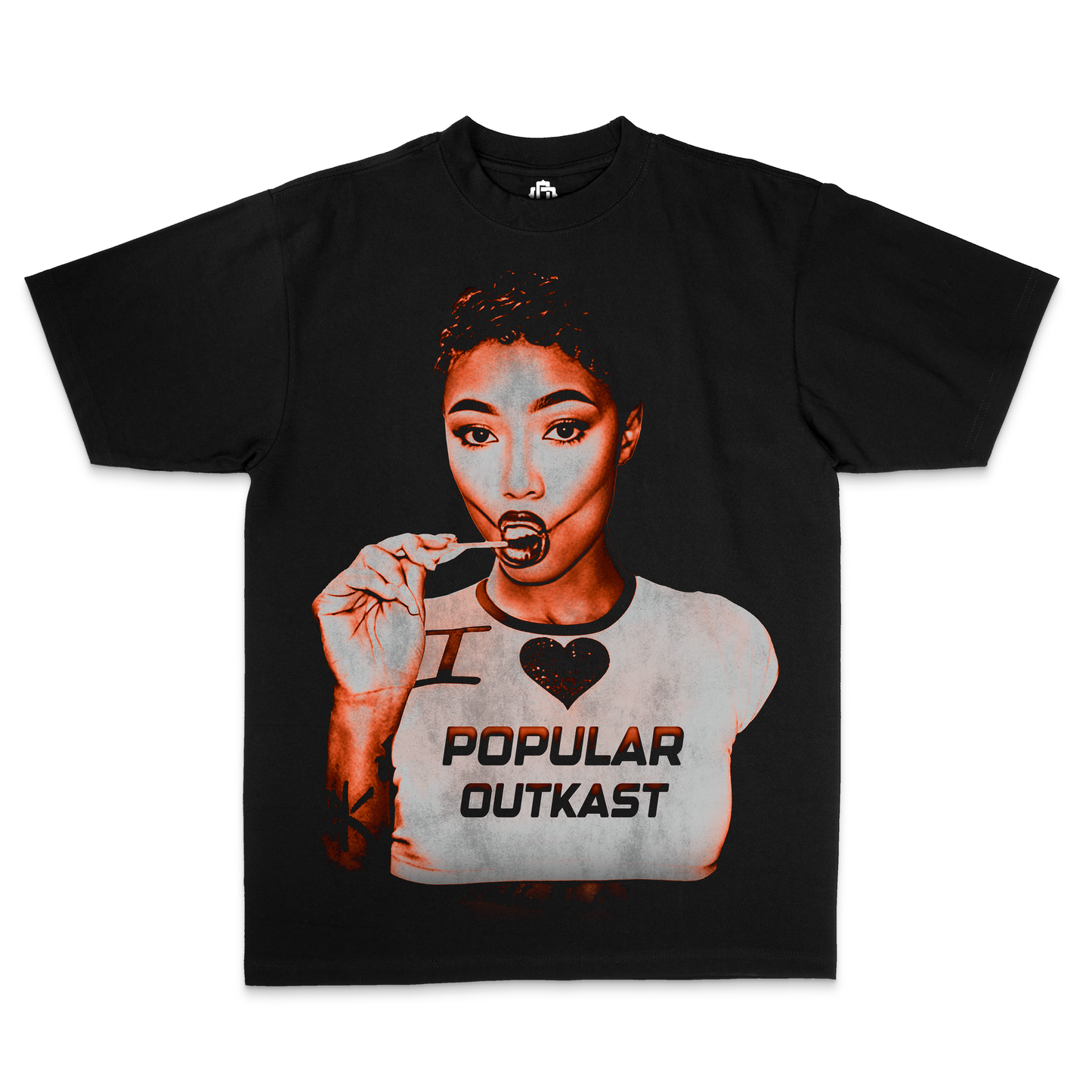 Coi Leray “Orange" Black Edition Tee