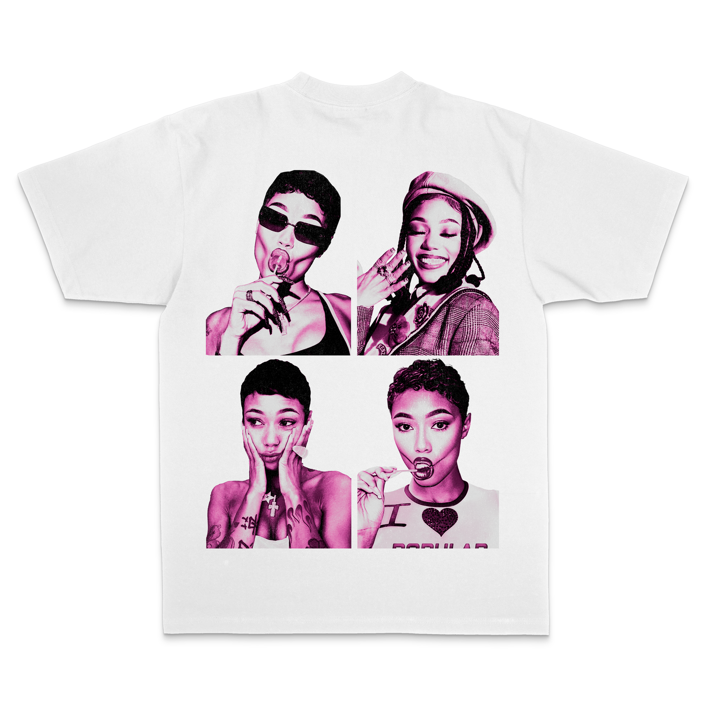 Coi Leray “Pink" White Edition Tee