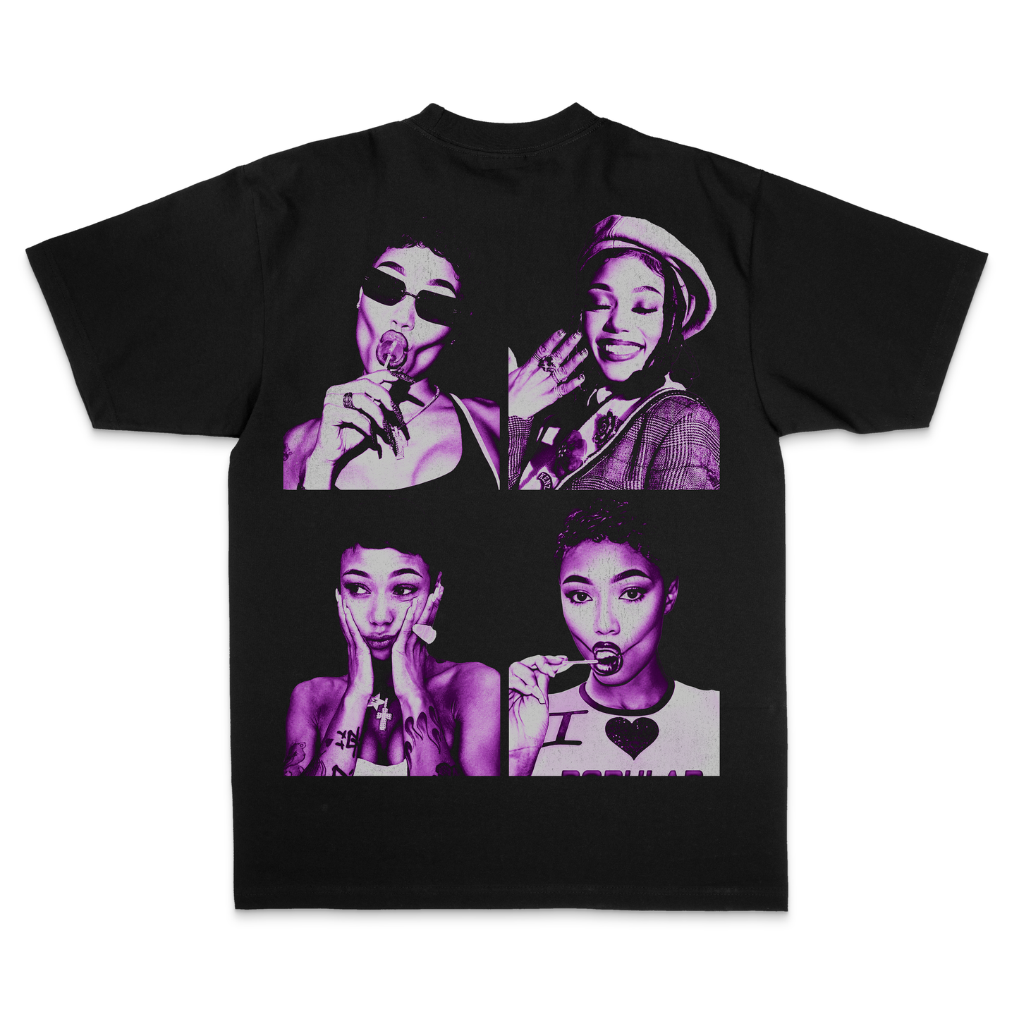 Coi Leray “Purple" Black Edition Tee