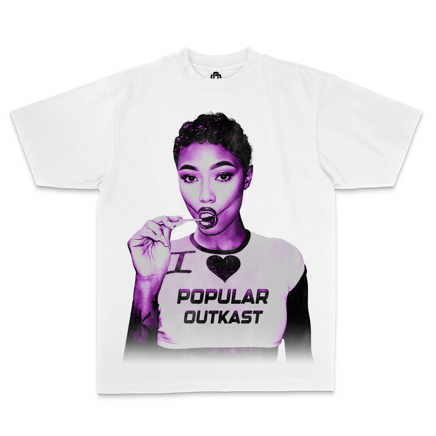 Coi Leray “Purple" White Edition Tee