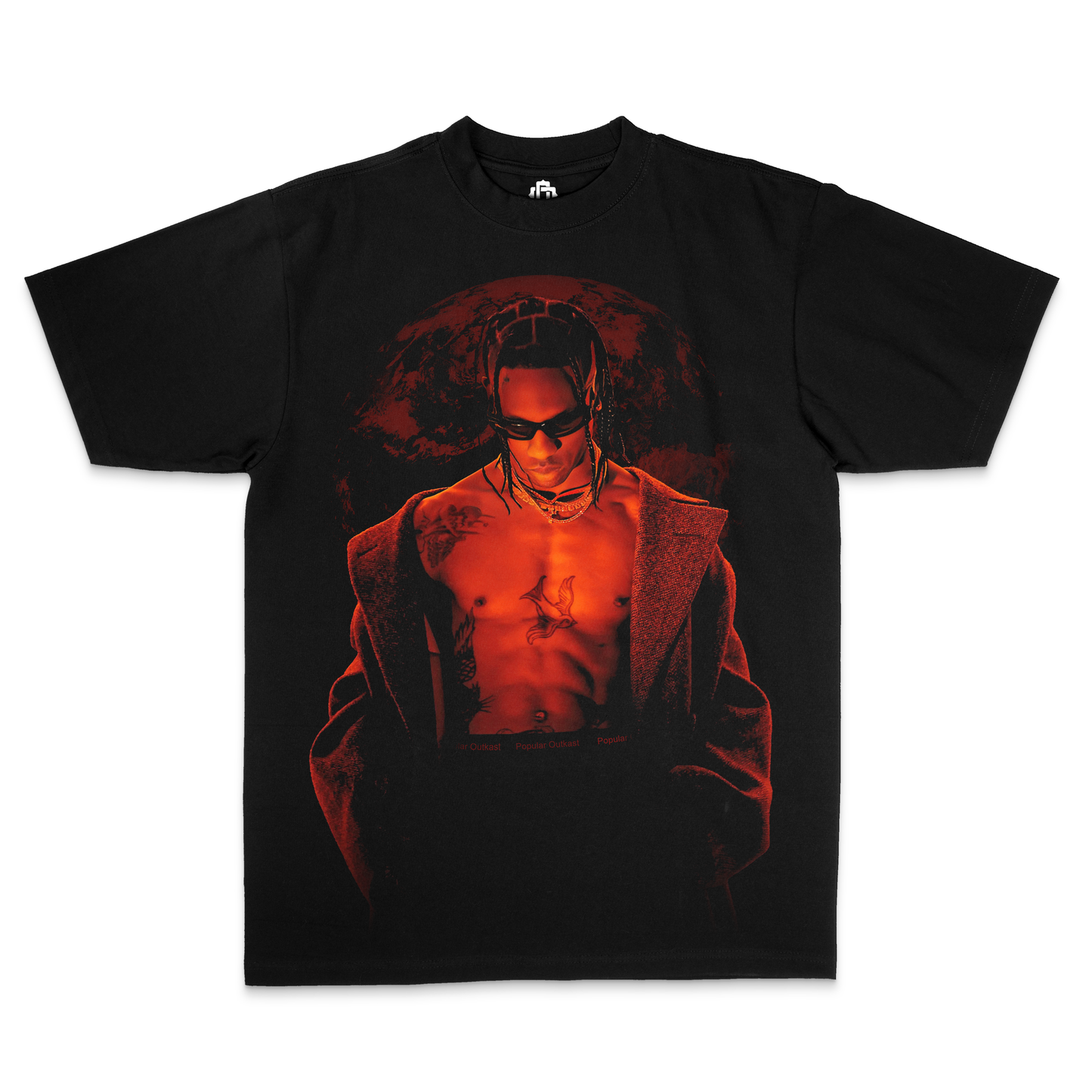 "Travis Scott" Black Edition Tee